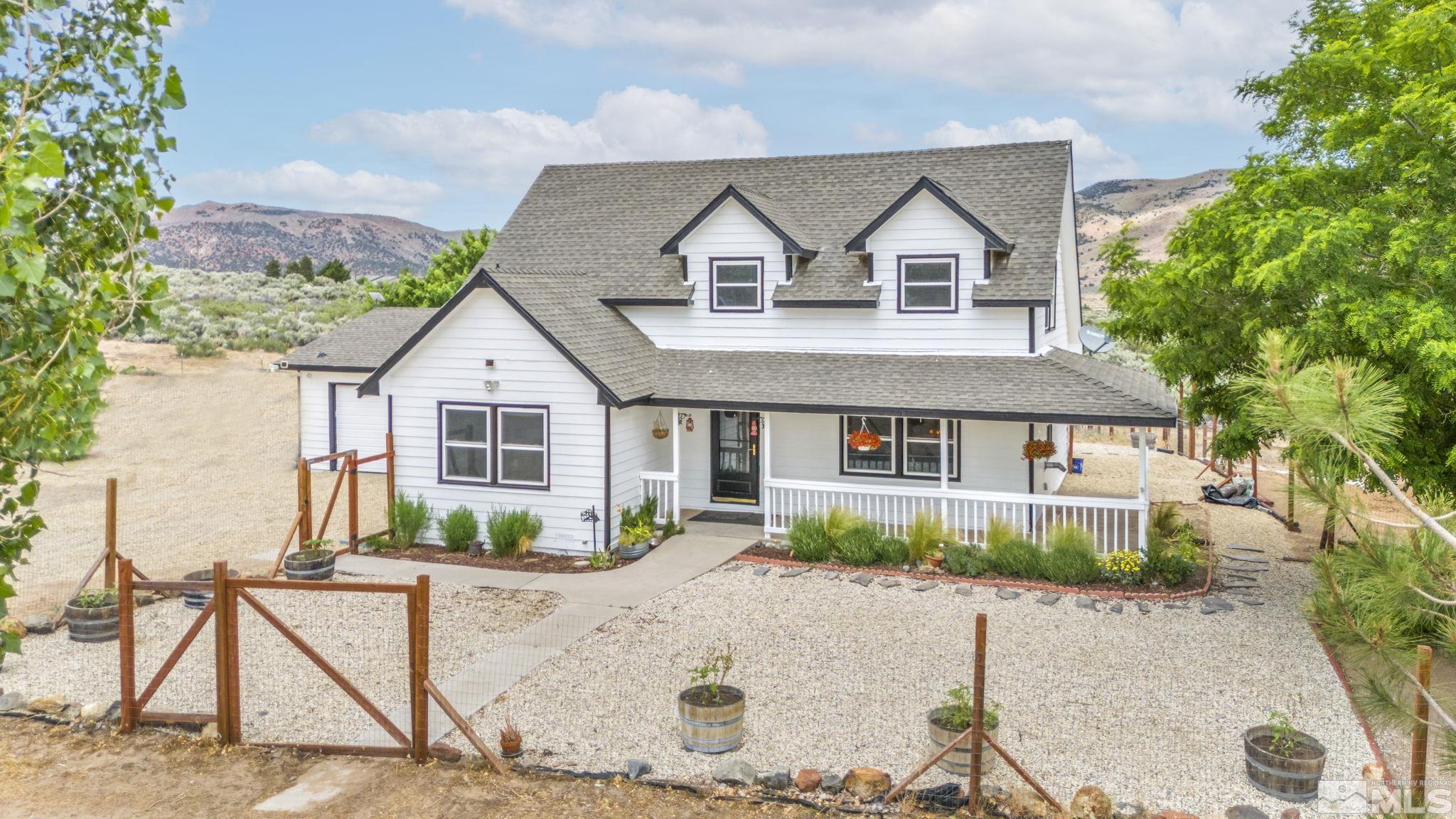 a view of front a house