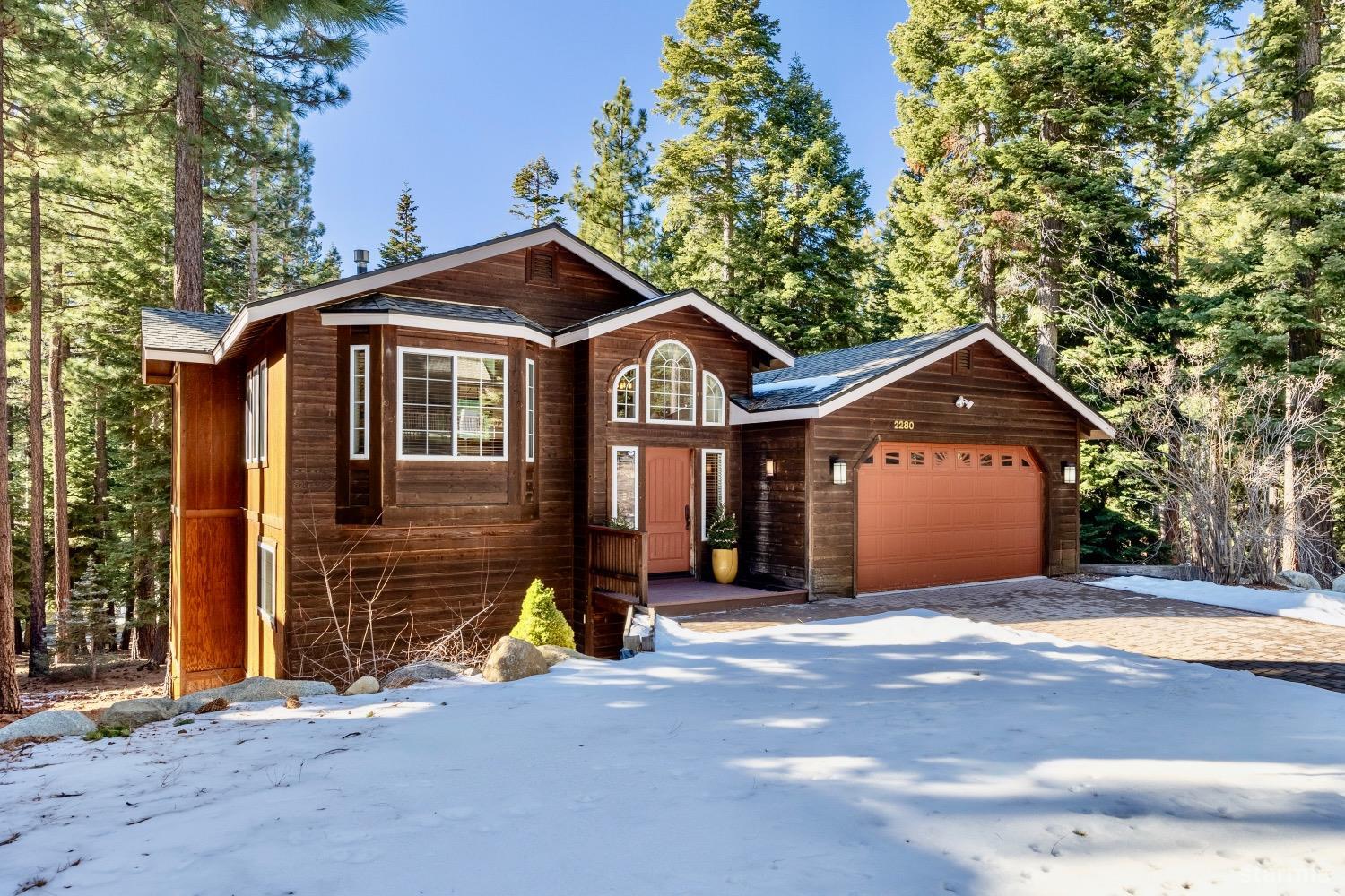 Beautiful home in natural setting, yet close to town and ski resorts.