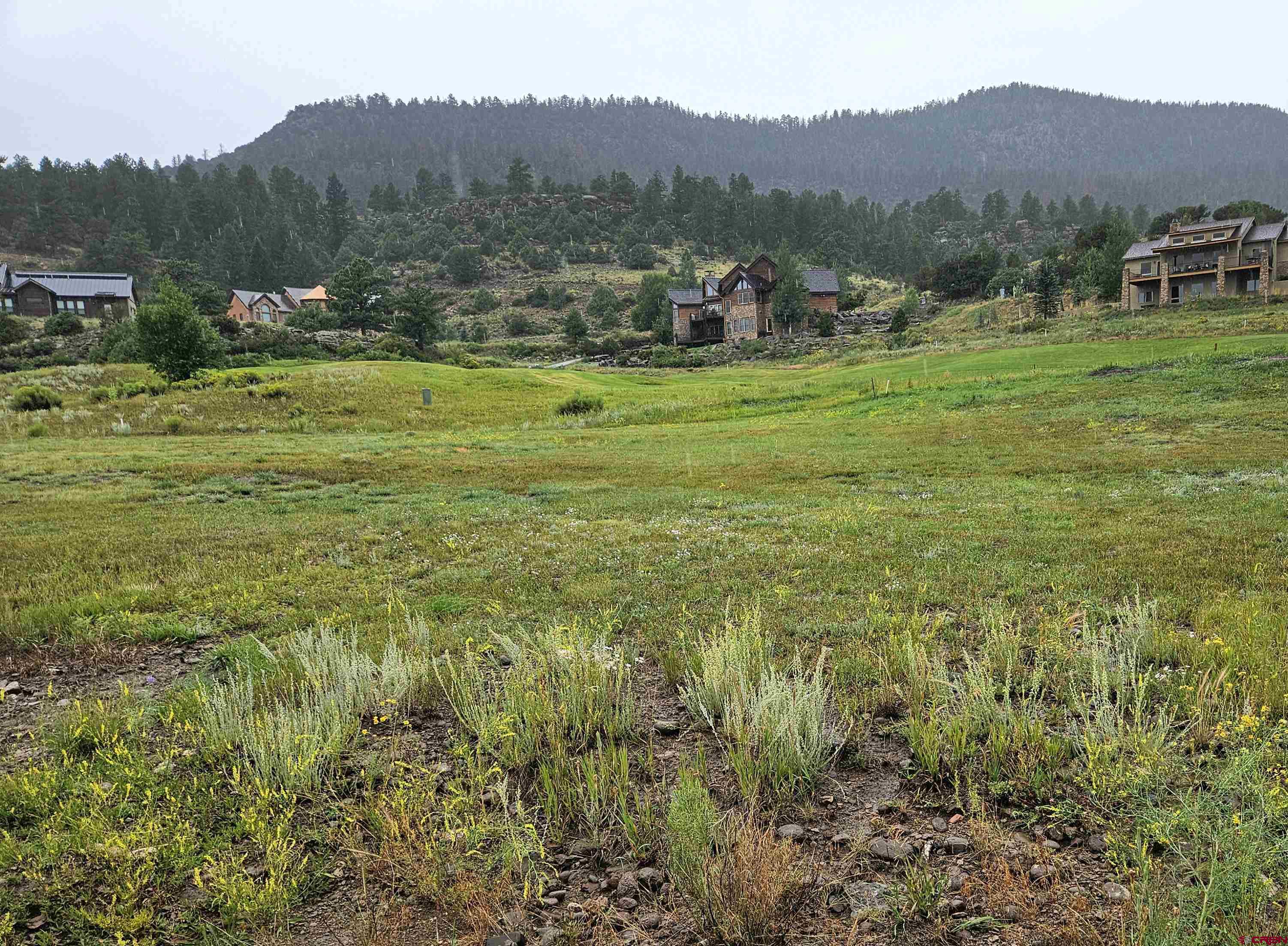 a view of outdoor space and mountain view