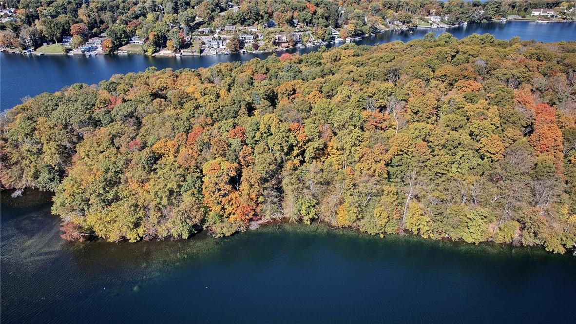 a view of a lake with outdoor space