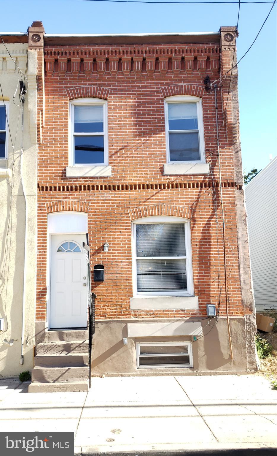 a view of front door of house