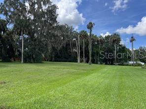 a view of a green field