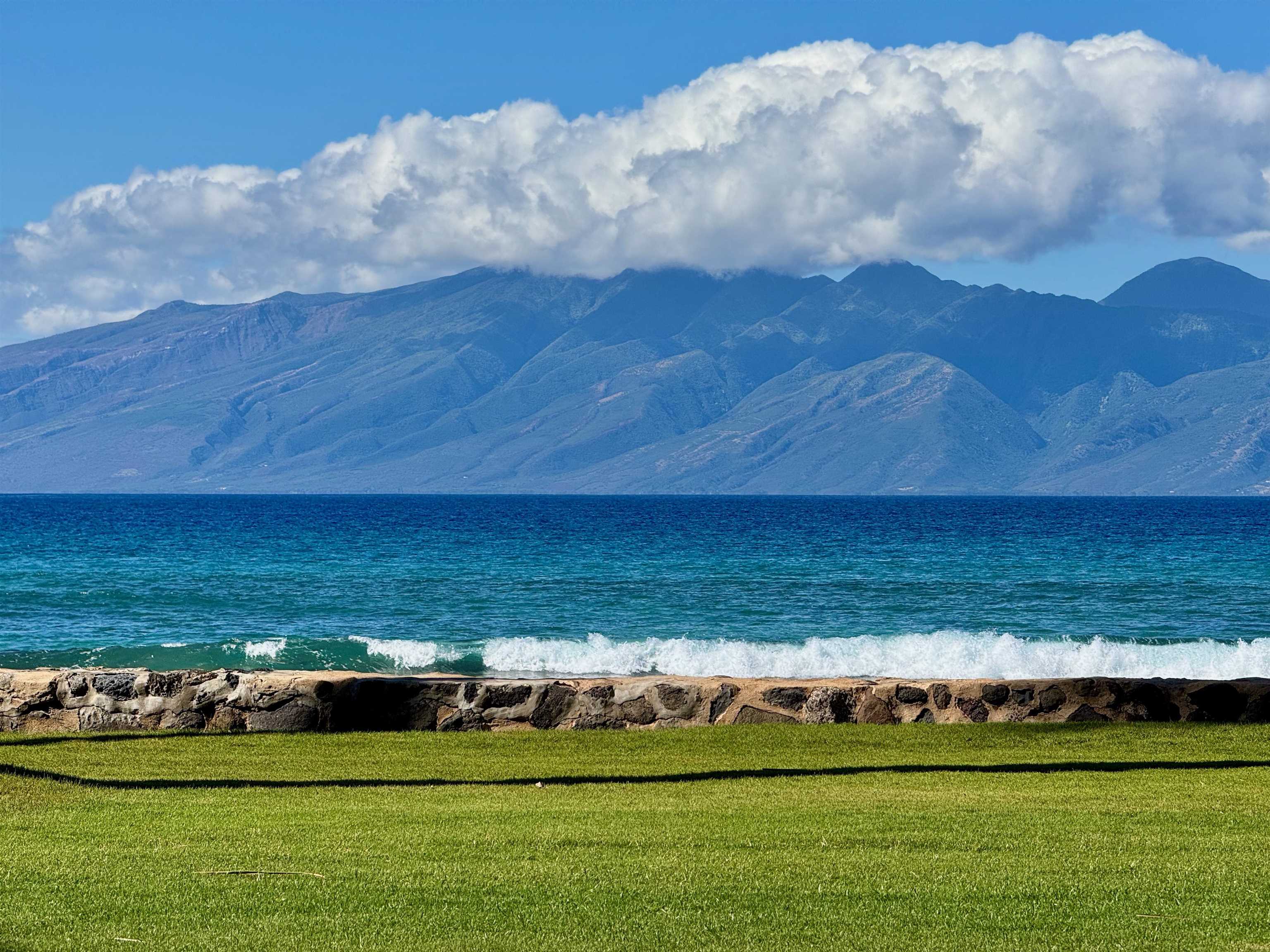 a view of an ocean