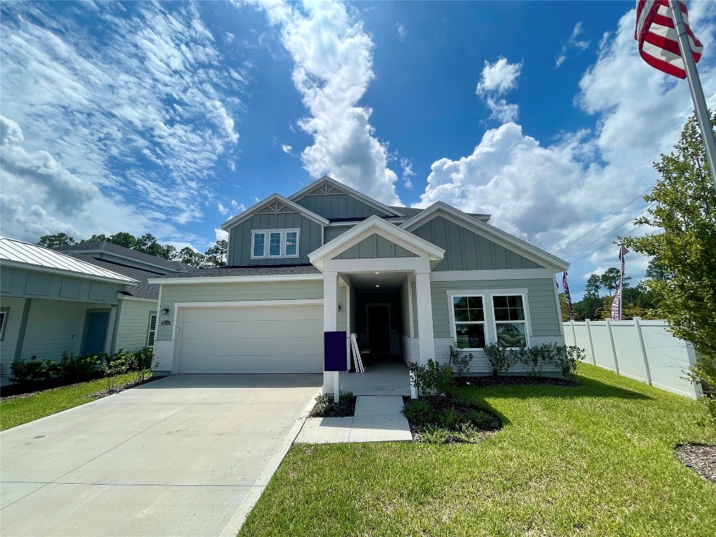 a front view of house with yard