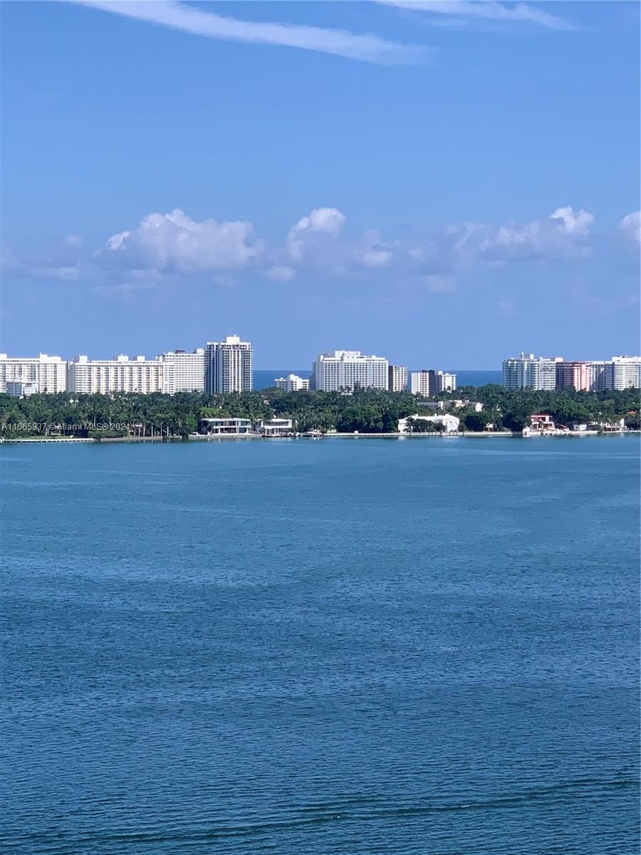 a view of lake and city