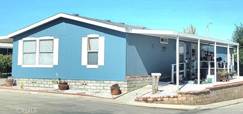 a view of front door of house