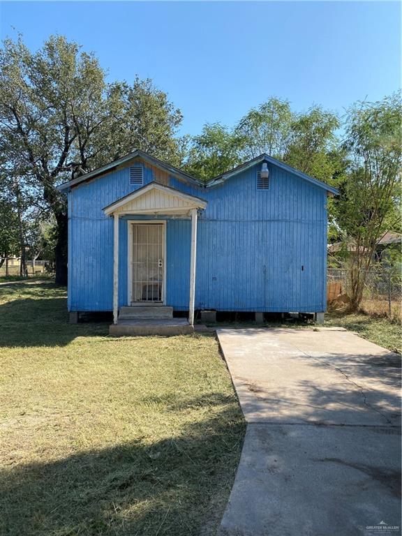 Front view of house