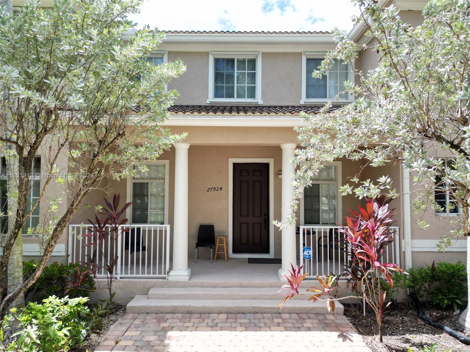 front view of a house