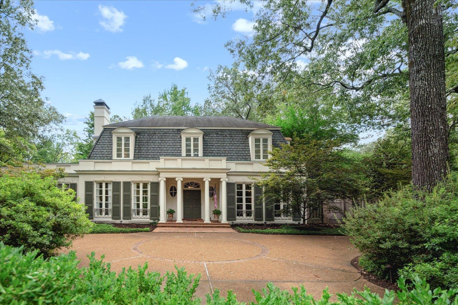 View of rear view of property