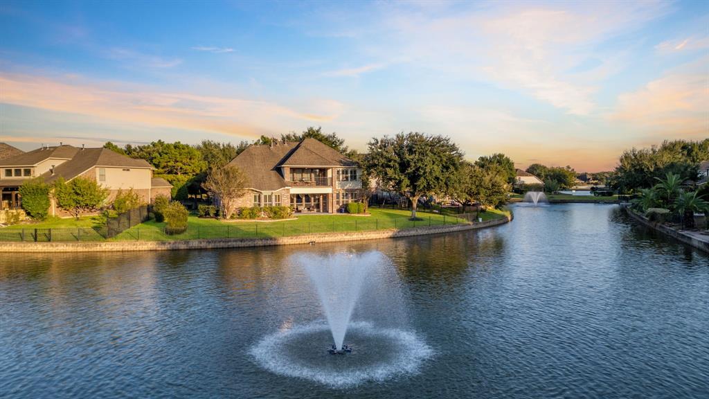 Absolutely stunning waterfront home with fountain views!