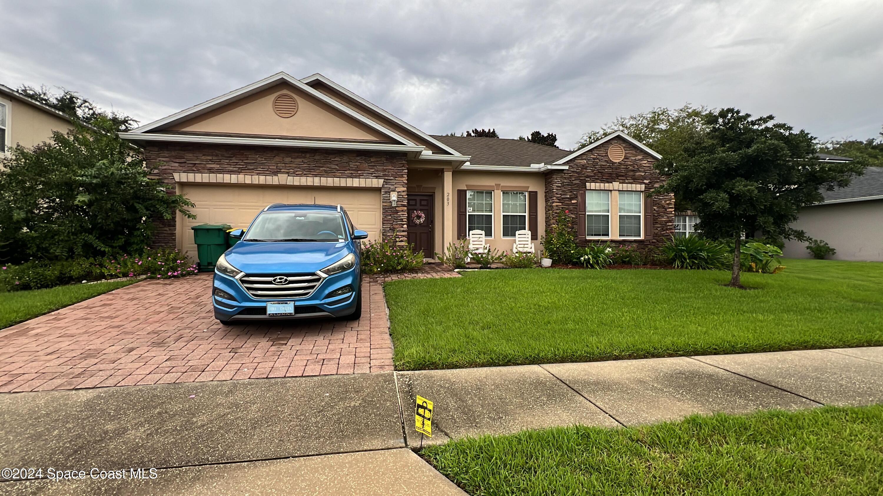 Front of the house