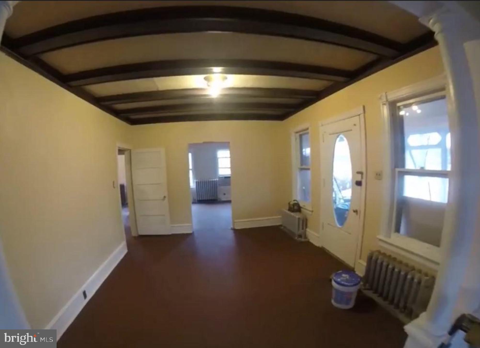 a view of a hallway with interior of the house