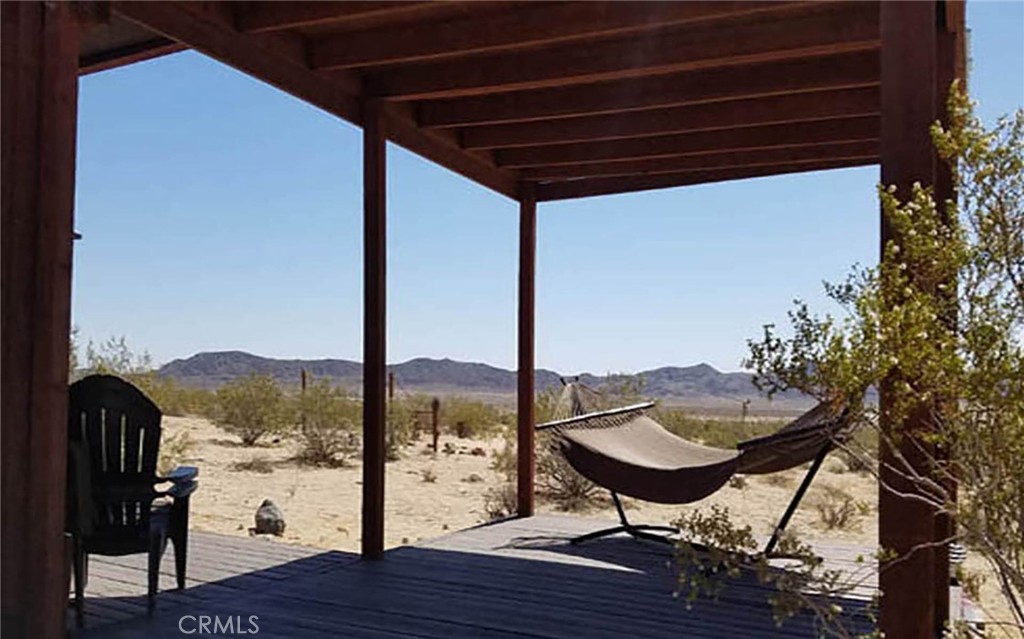 a view of a outdoor seating area with furniture