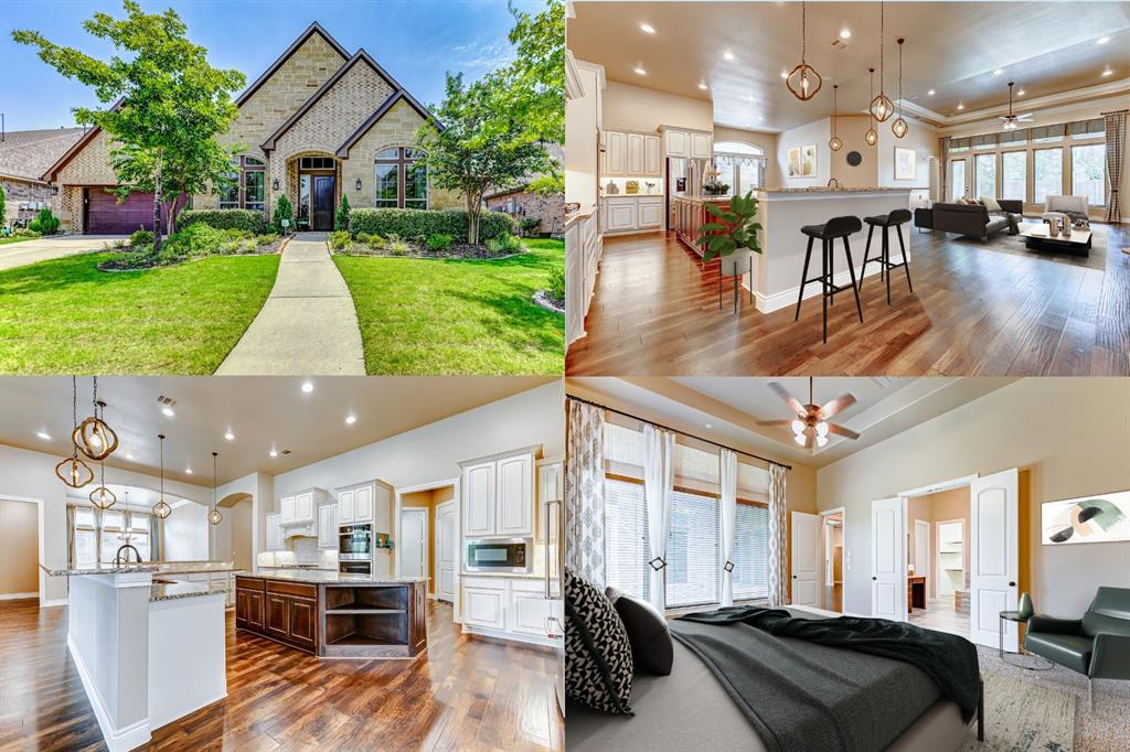 a view of a living room and kitchen view