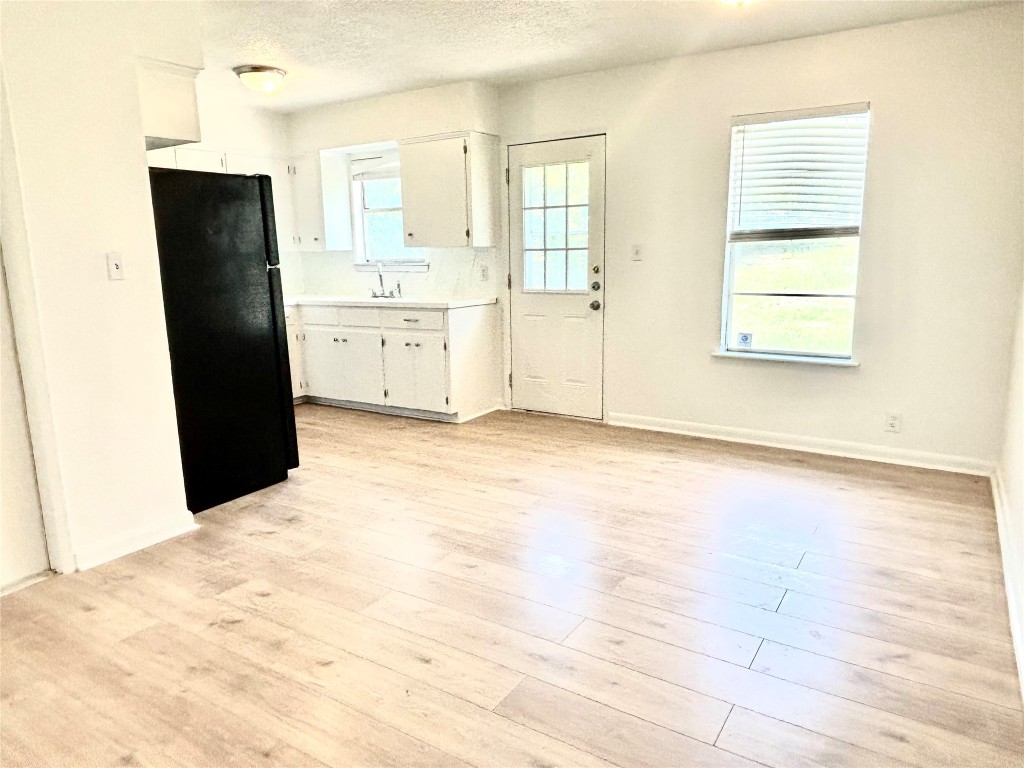 a view of a kitchen with a stove