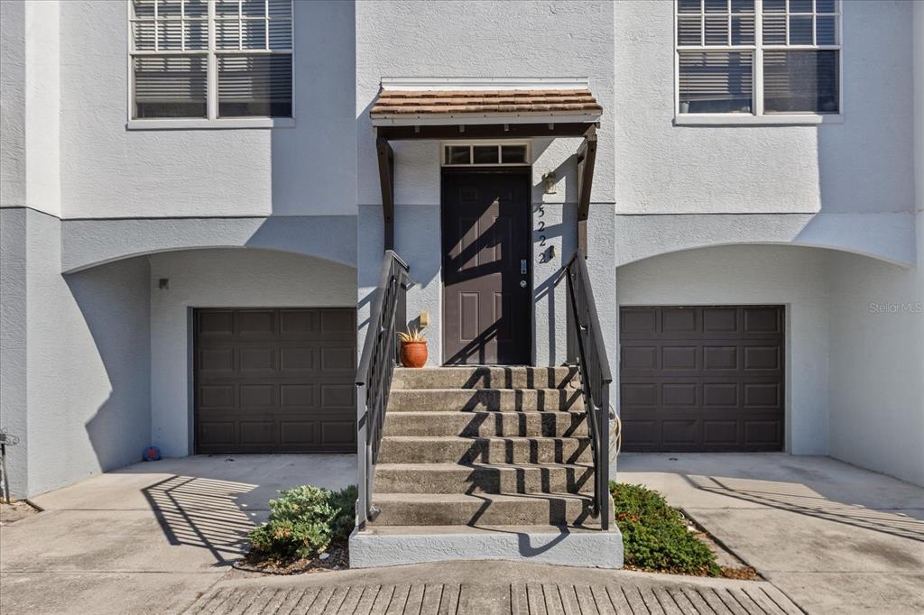 a view of house entrance