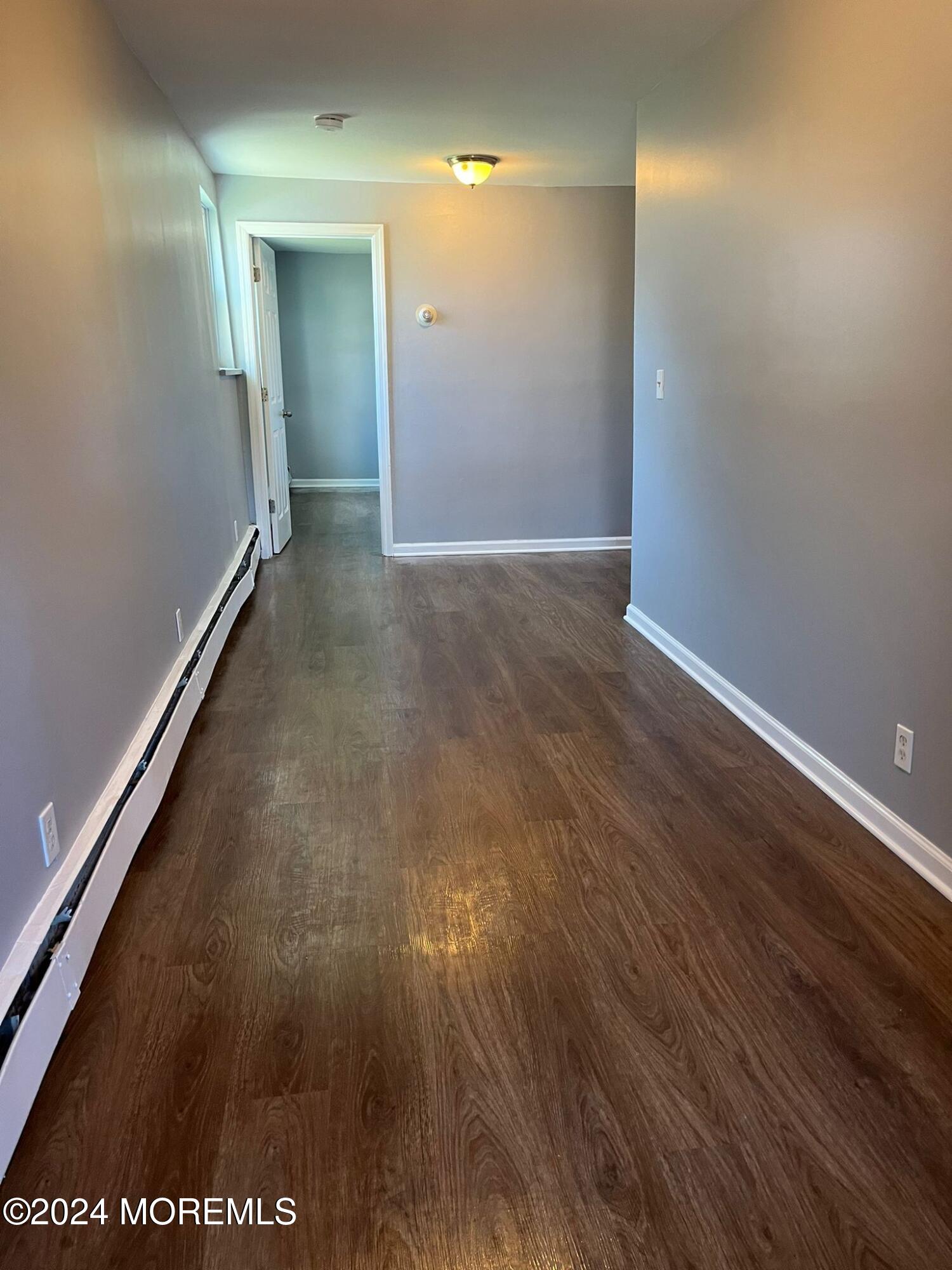 wooden floor in a hallway