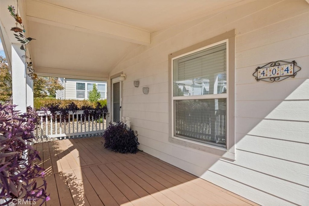 a view of a entryway of the house