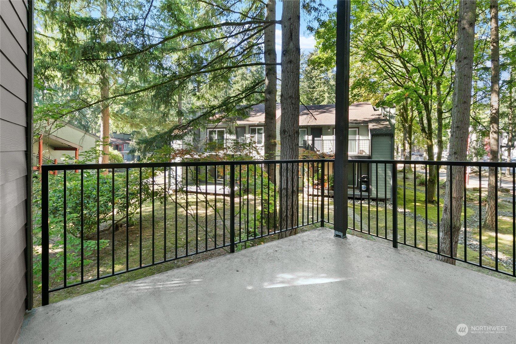 a view of balcony with outdoor space