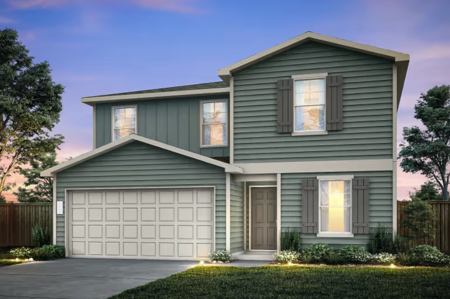 Centex Homes, Sandalwood elevation HC101, rendering