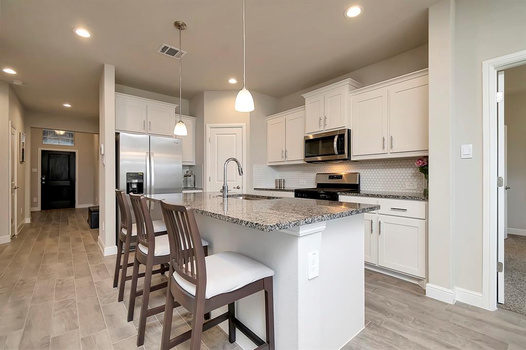 Spacious Kitchen open to Living.