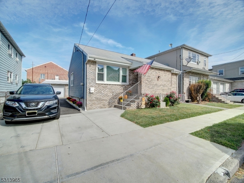 a view of a house with a patio