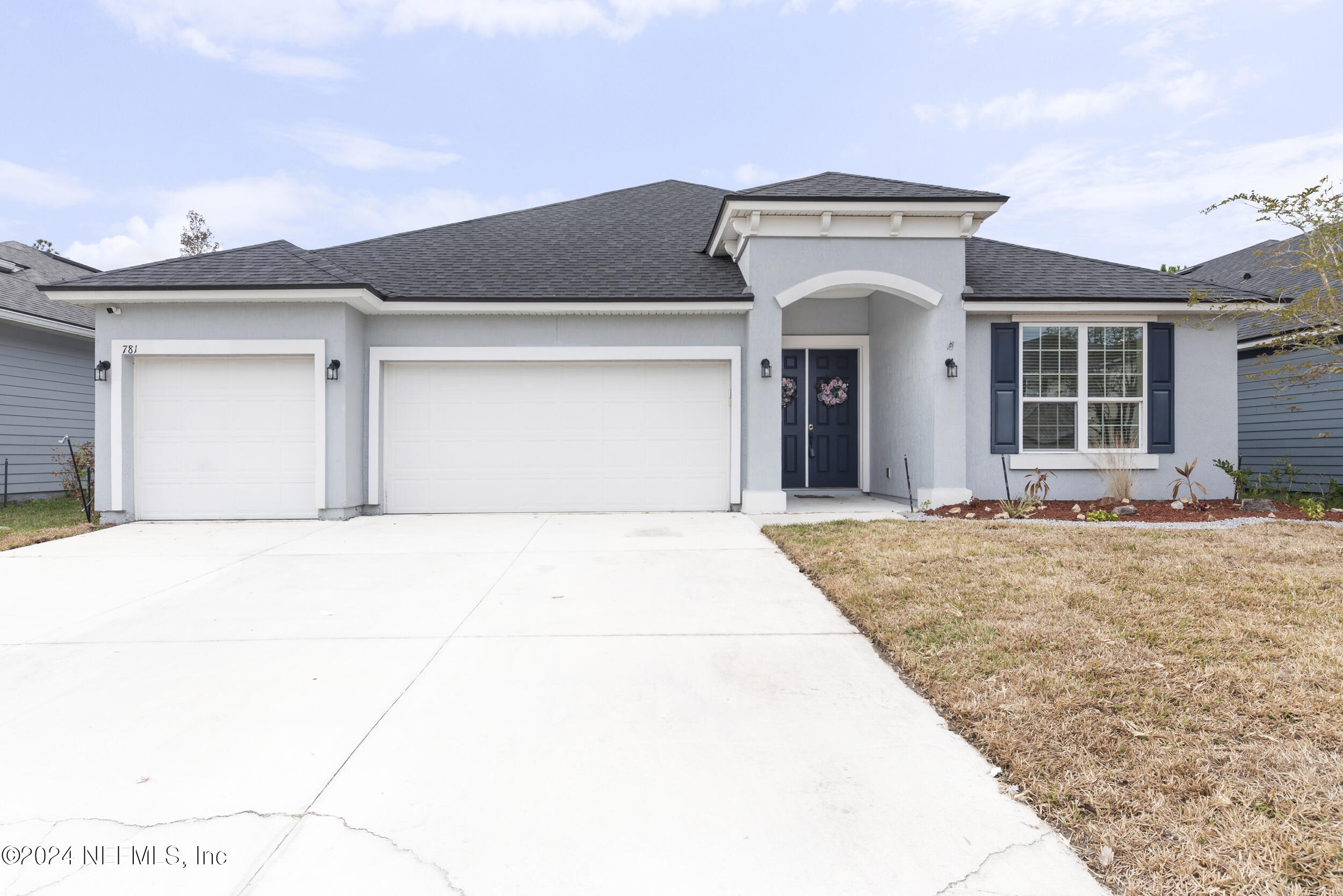 front view of a house