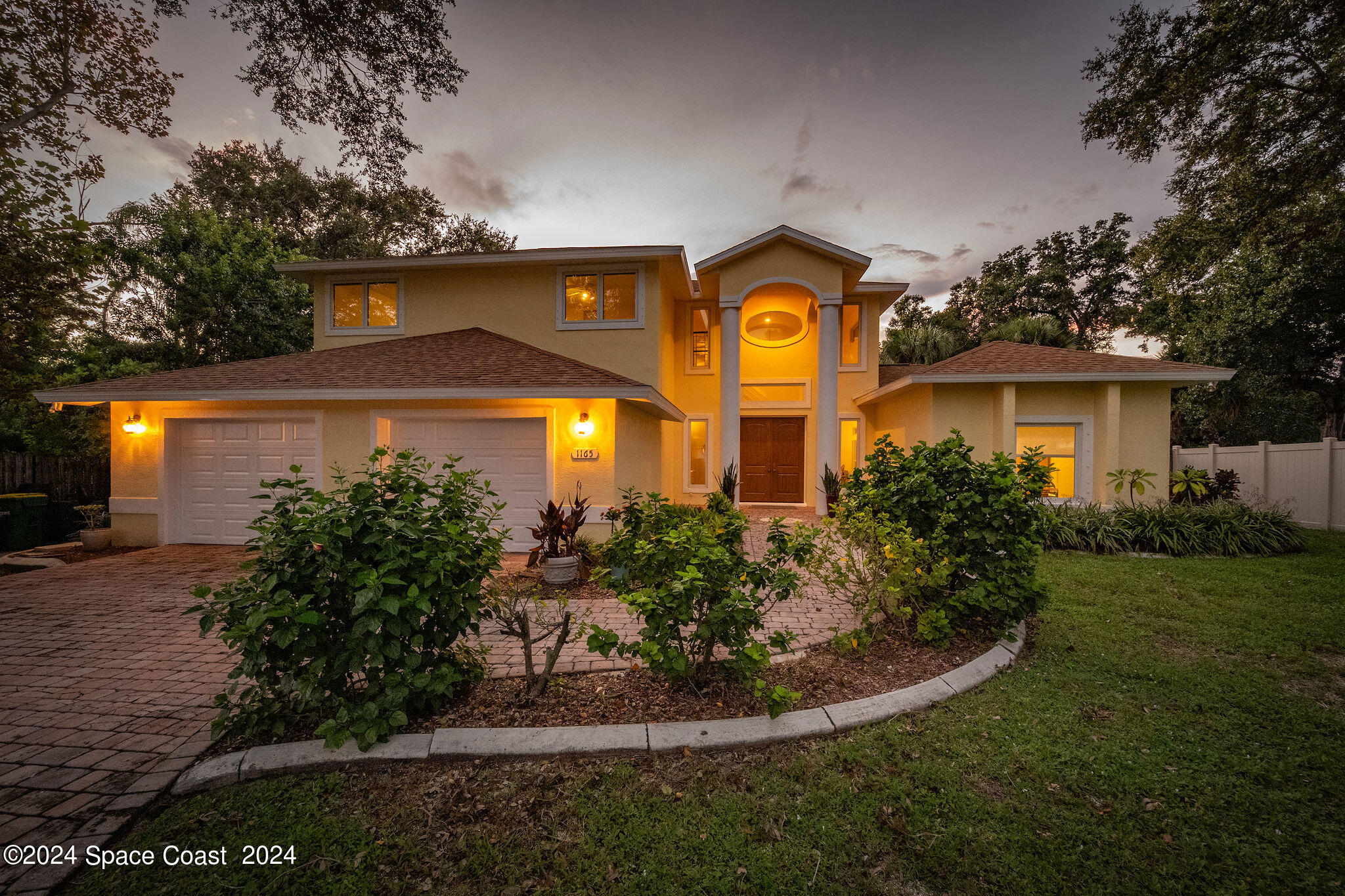 Front of Home Twilight