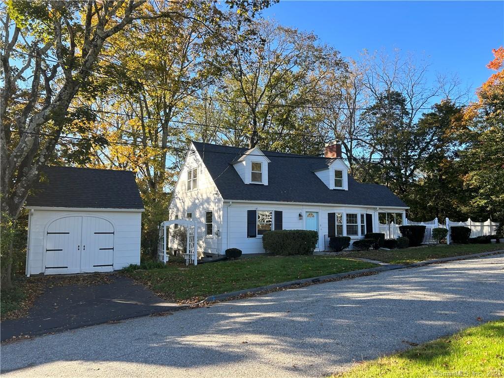 front view of house with a yard