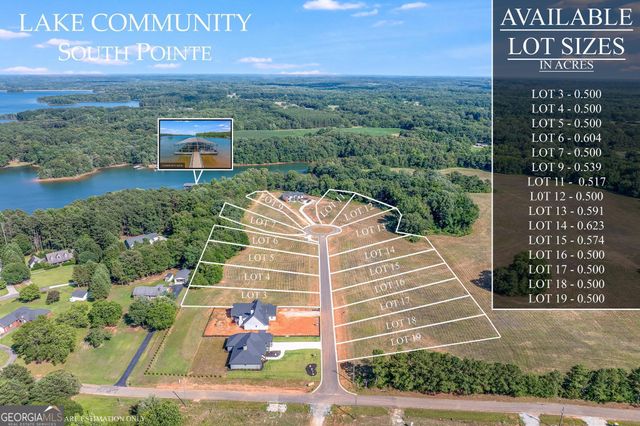 $200,000 | Lot 3 South Pointe Drive | Hartwell