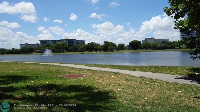 a view of an outdoor space and a yard