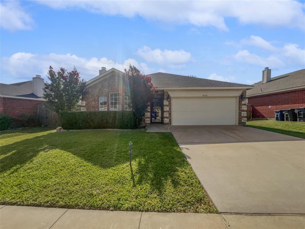 front view of house with a yard