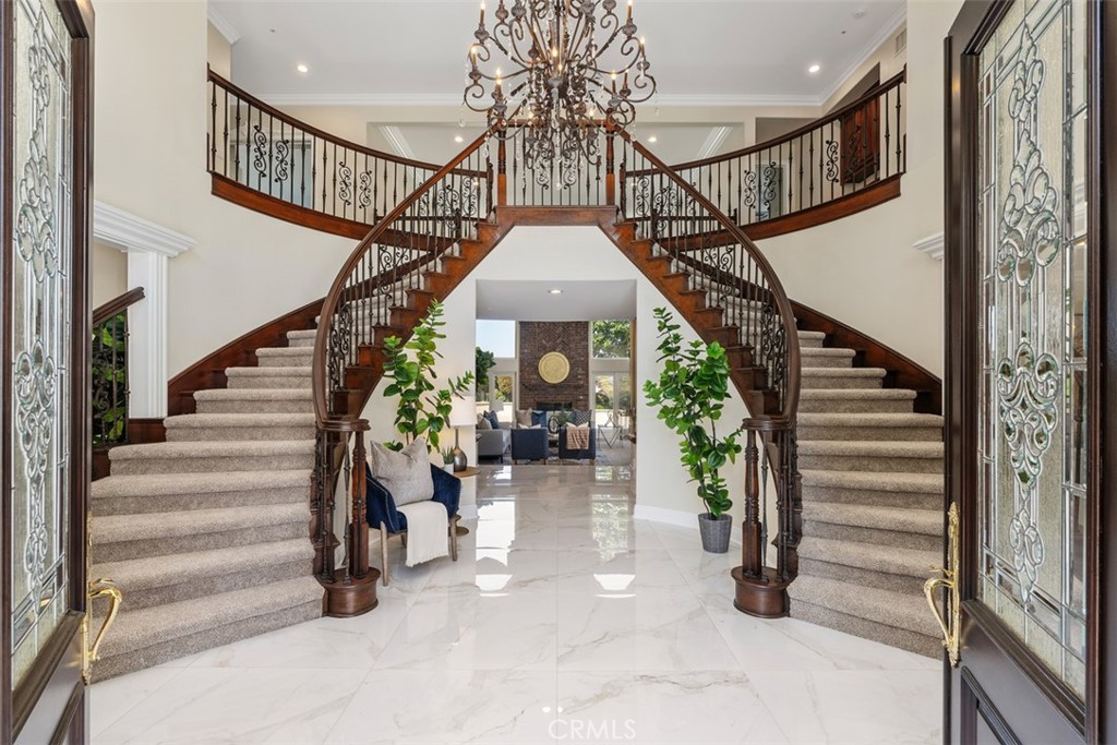 a view of entryway and hall