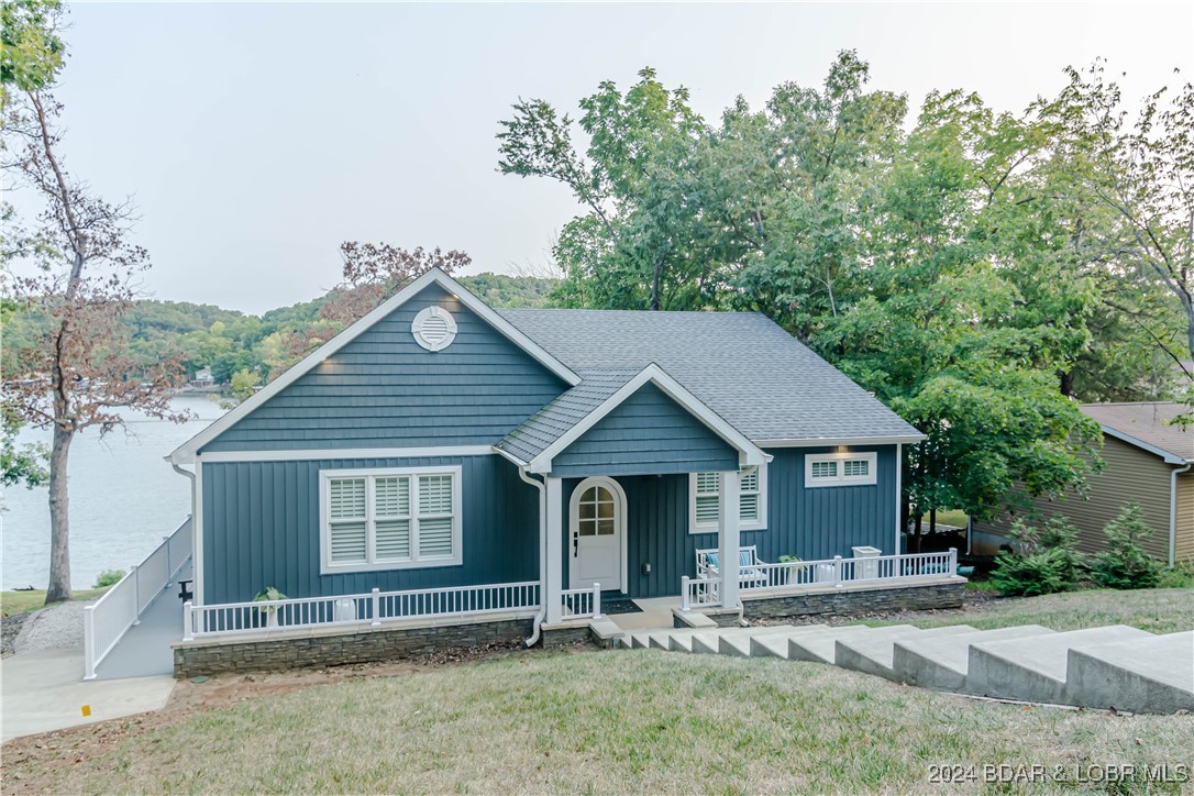 Main House - Steps from garage and guest house.