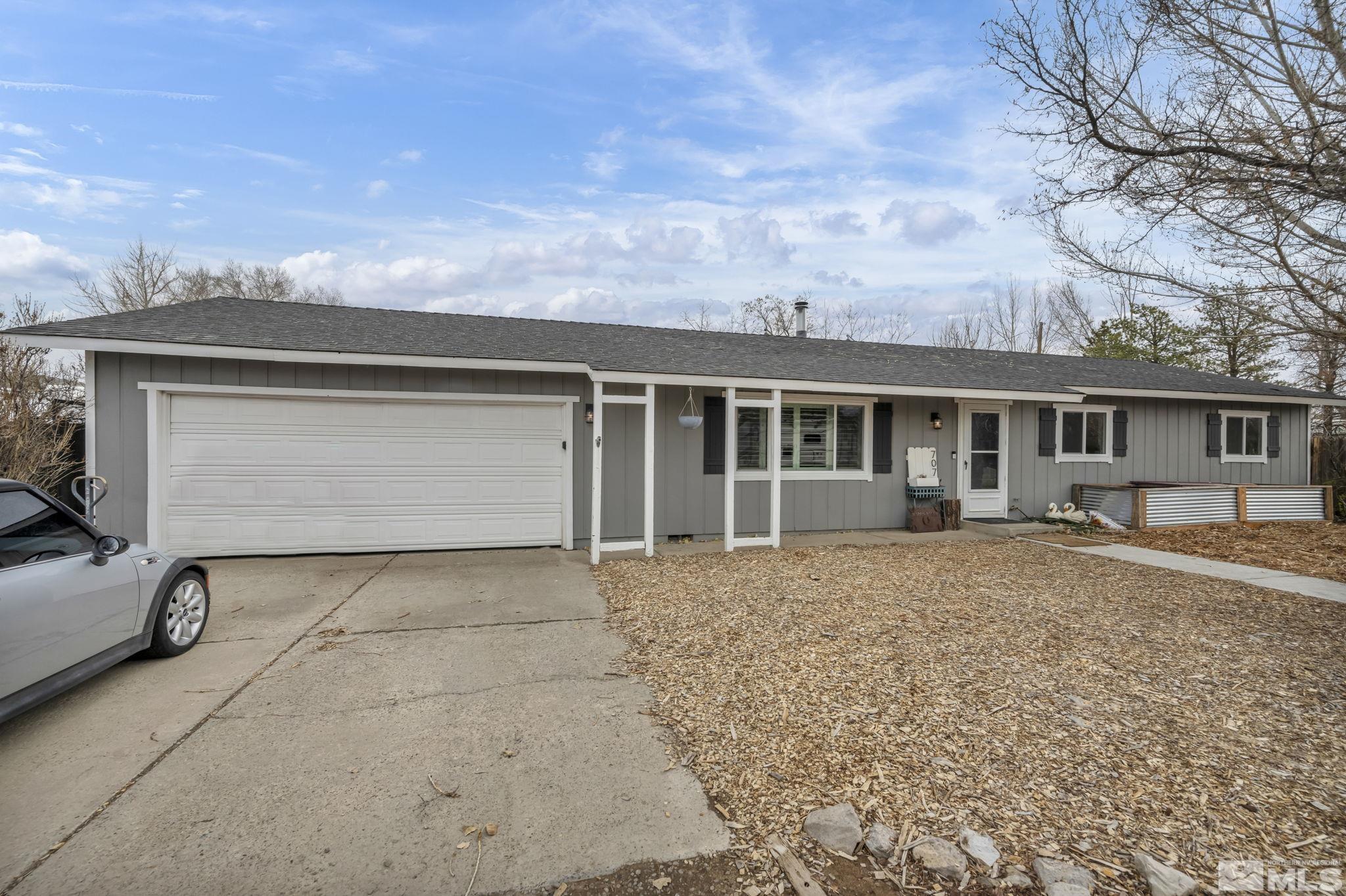 front view of house with a yard