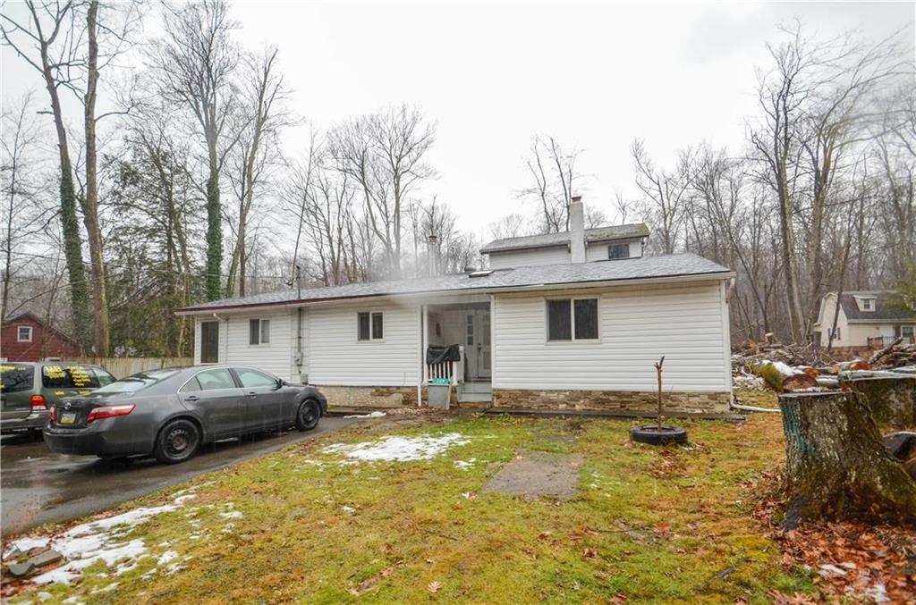 a view of a house with a patio