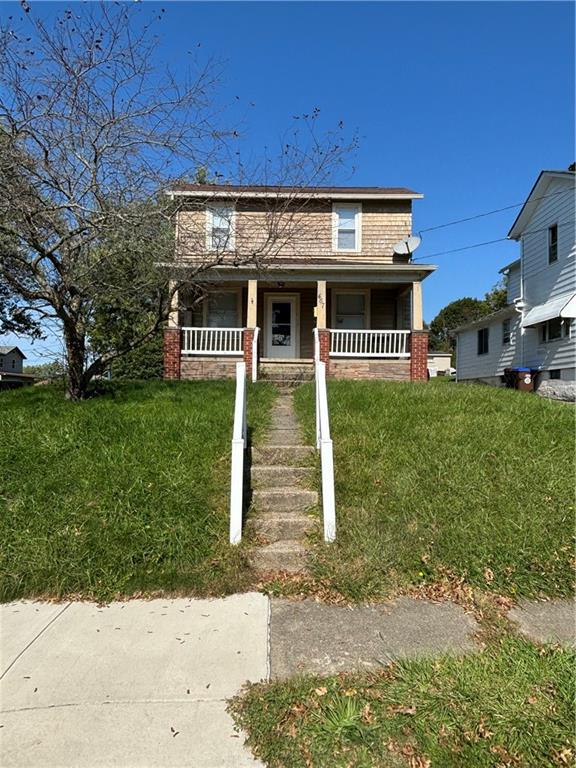 a view of a house with a park