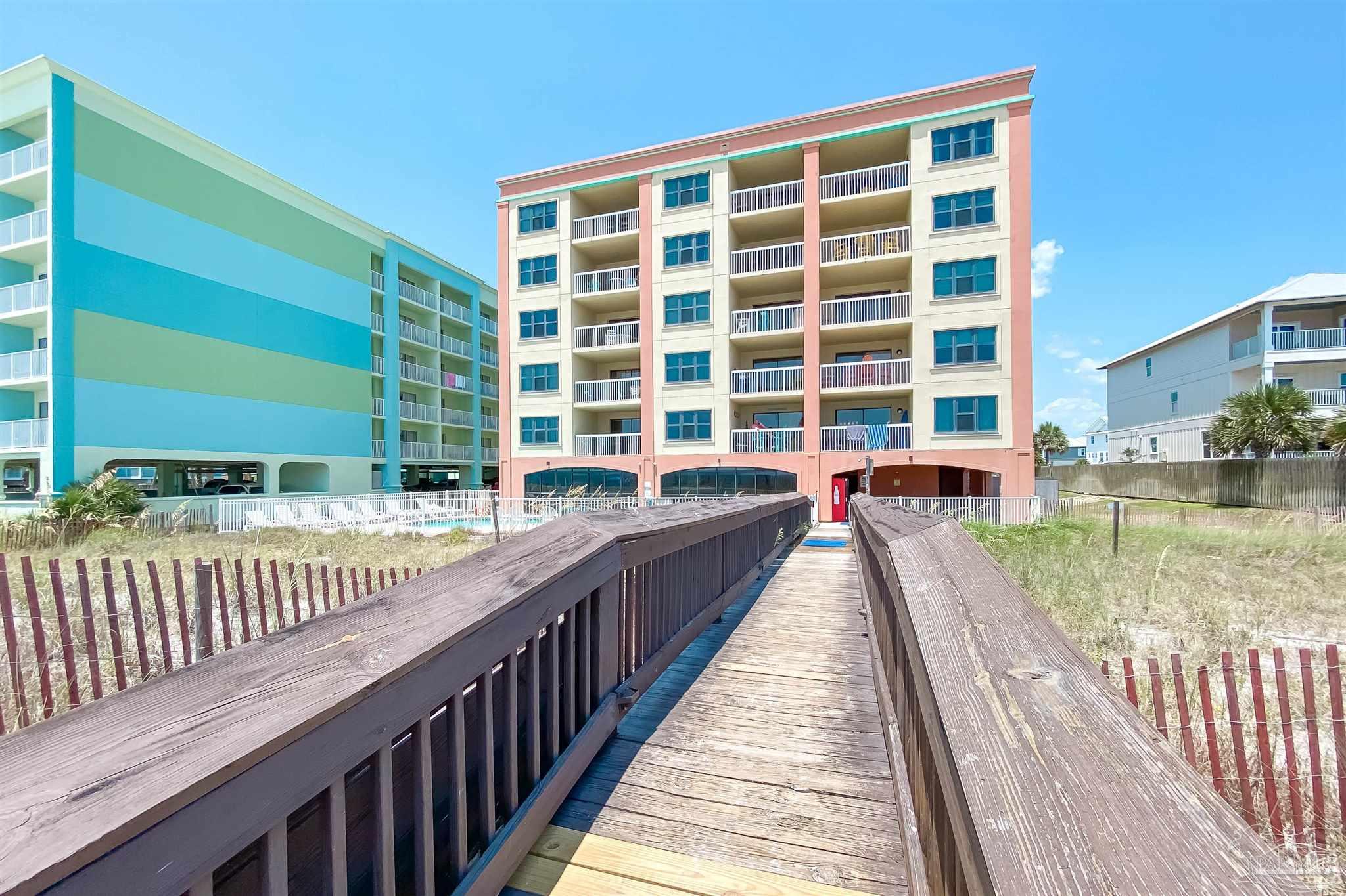 a view of balcony with a deck