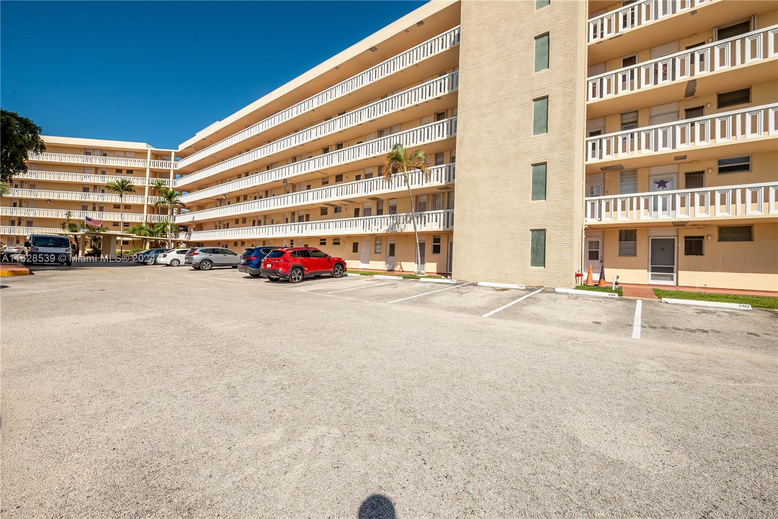 a view of building with street view