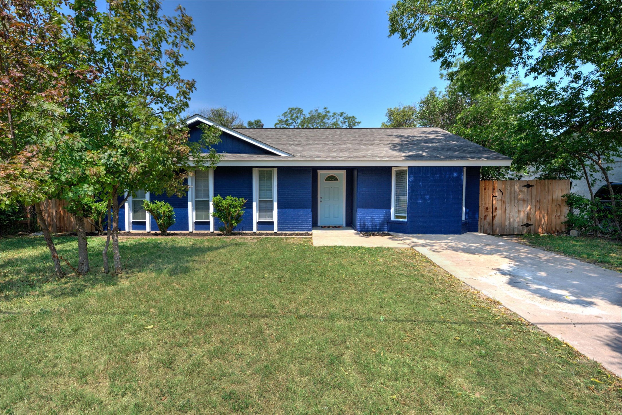 a view of outdoor space and yard