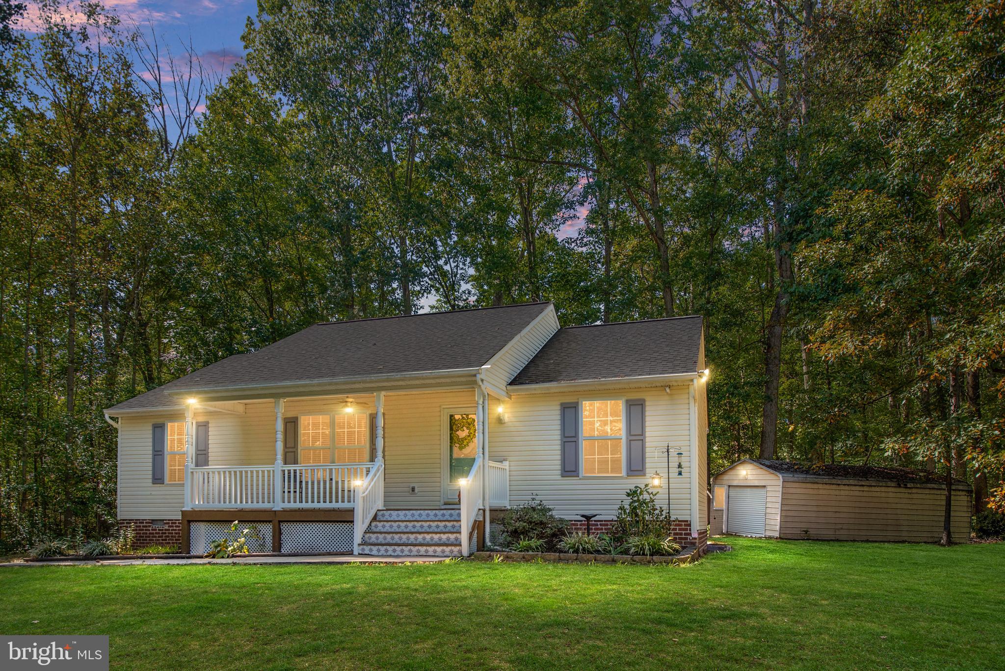 Privacy on your Front Porch & Detached Garage