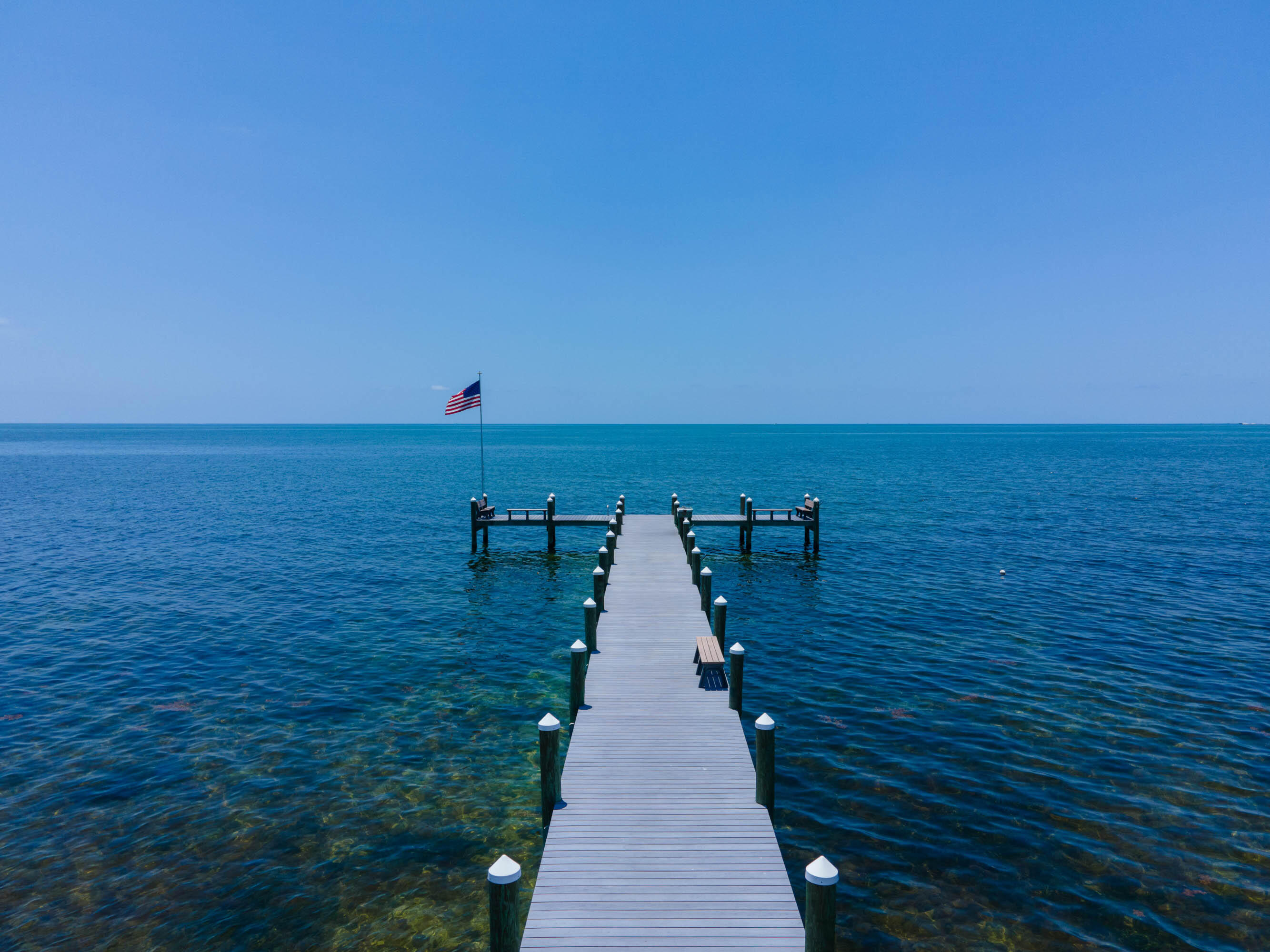 a view of a lake with outdoor space