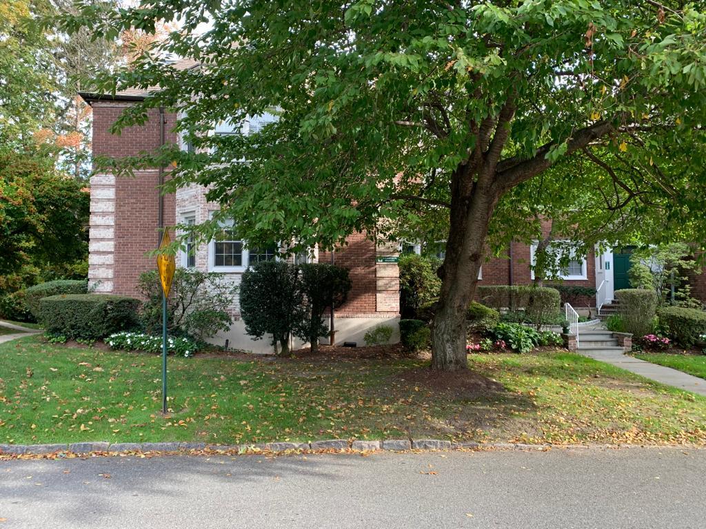 View of front of home with a front lawn