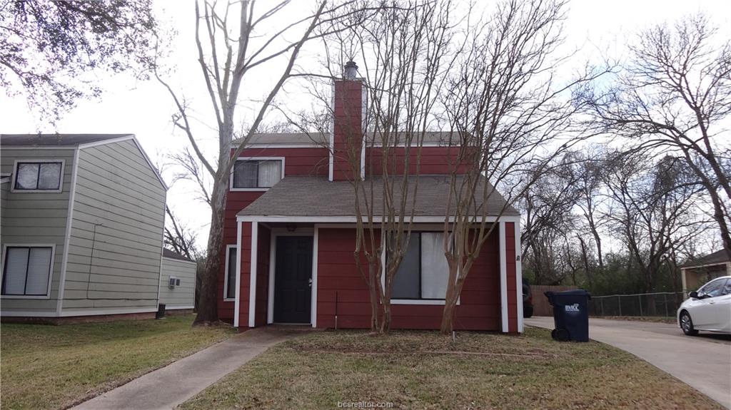 a view of a house with a patio