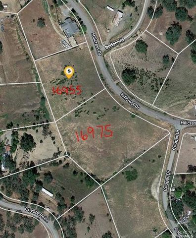 $33,000 | 16955-16975 Hillcrest Drive | Rancho Tehama Reserve