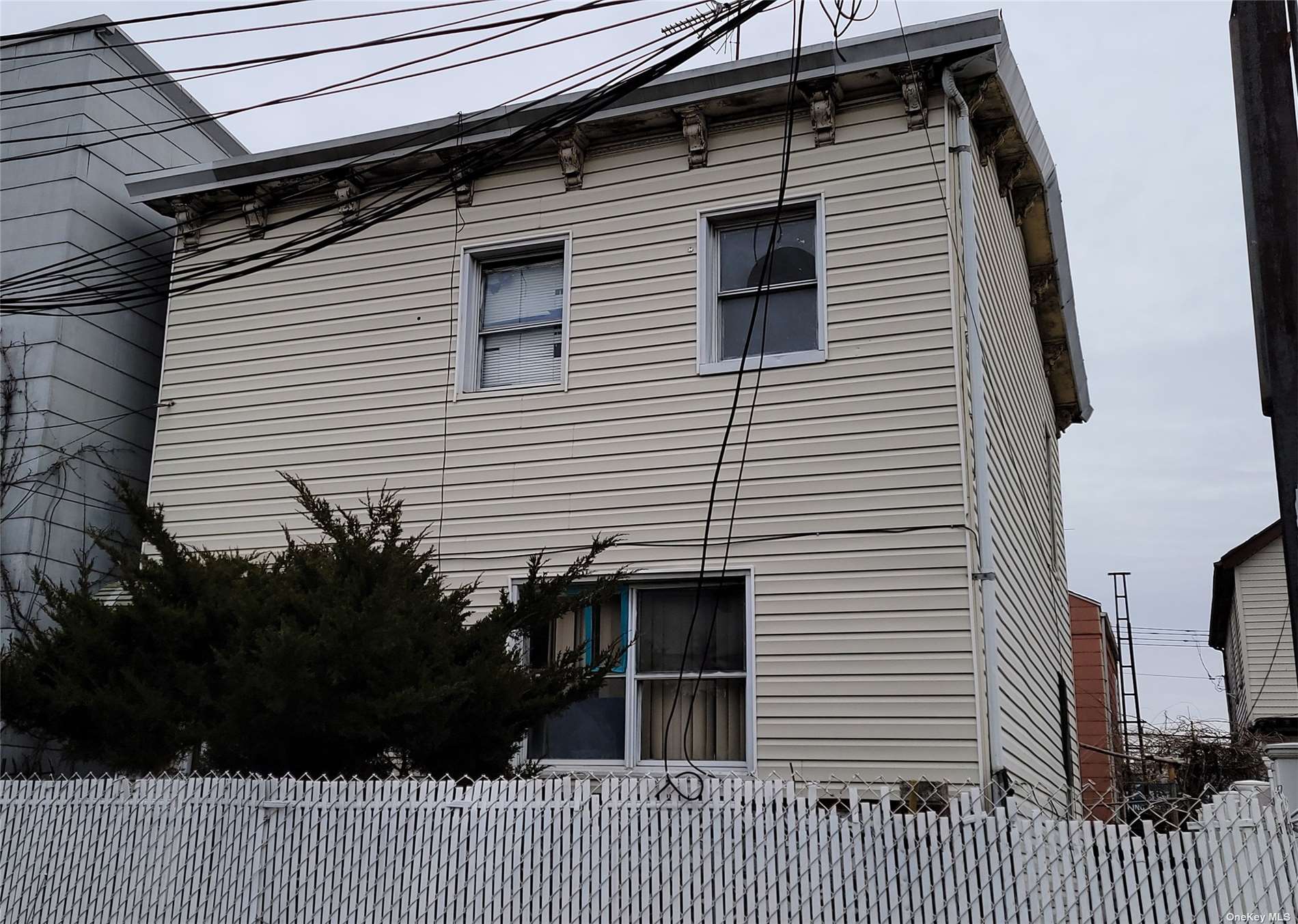 a view of a house with a window