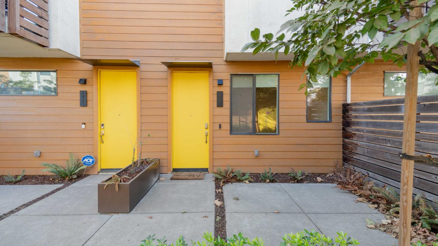 a view of a entryway door front of house