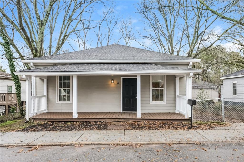 front view of a house