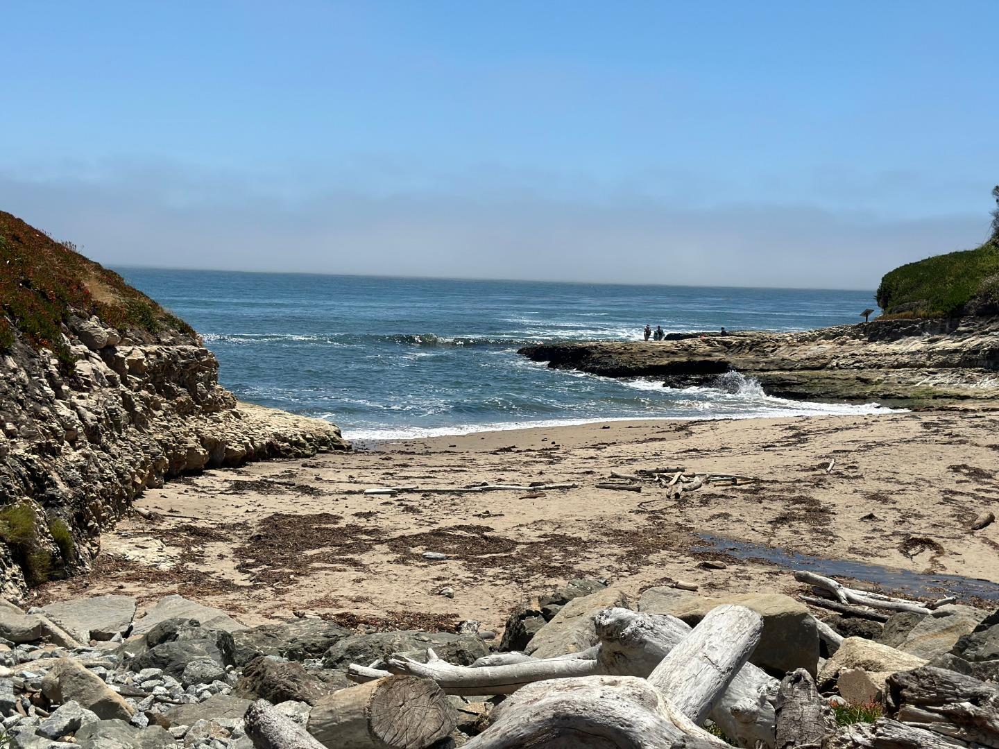 a view of ocean view with beach