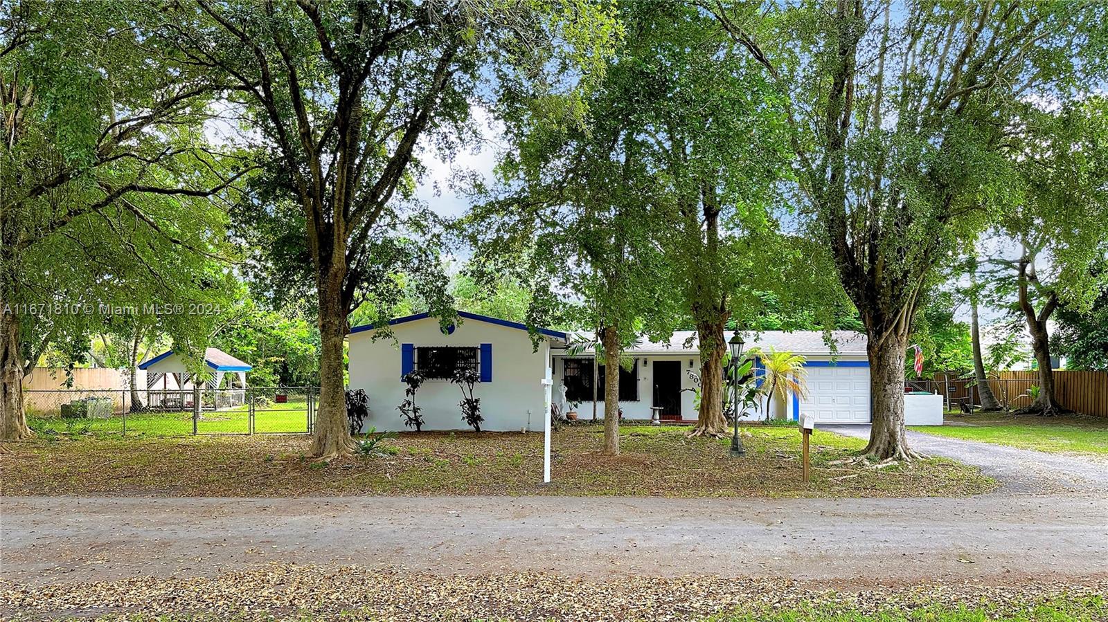 a view of a out door space area